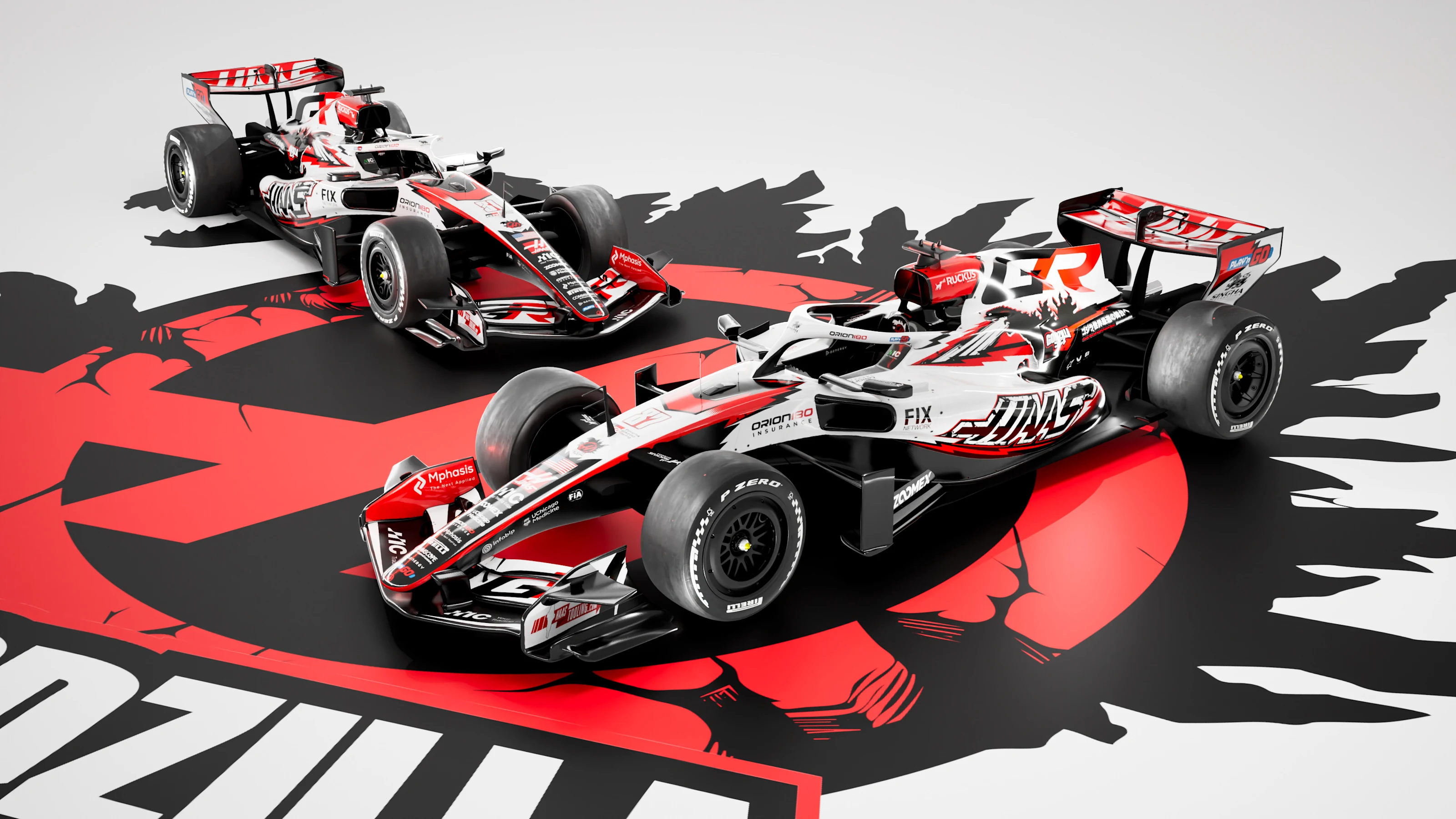 Haas 特殊涂装
