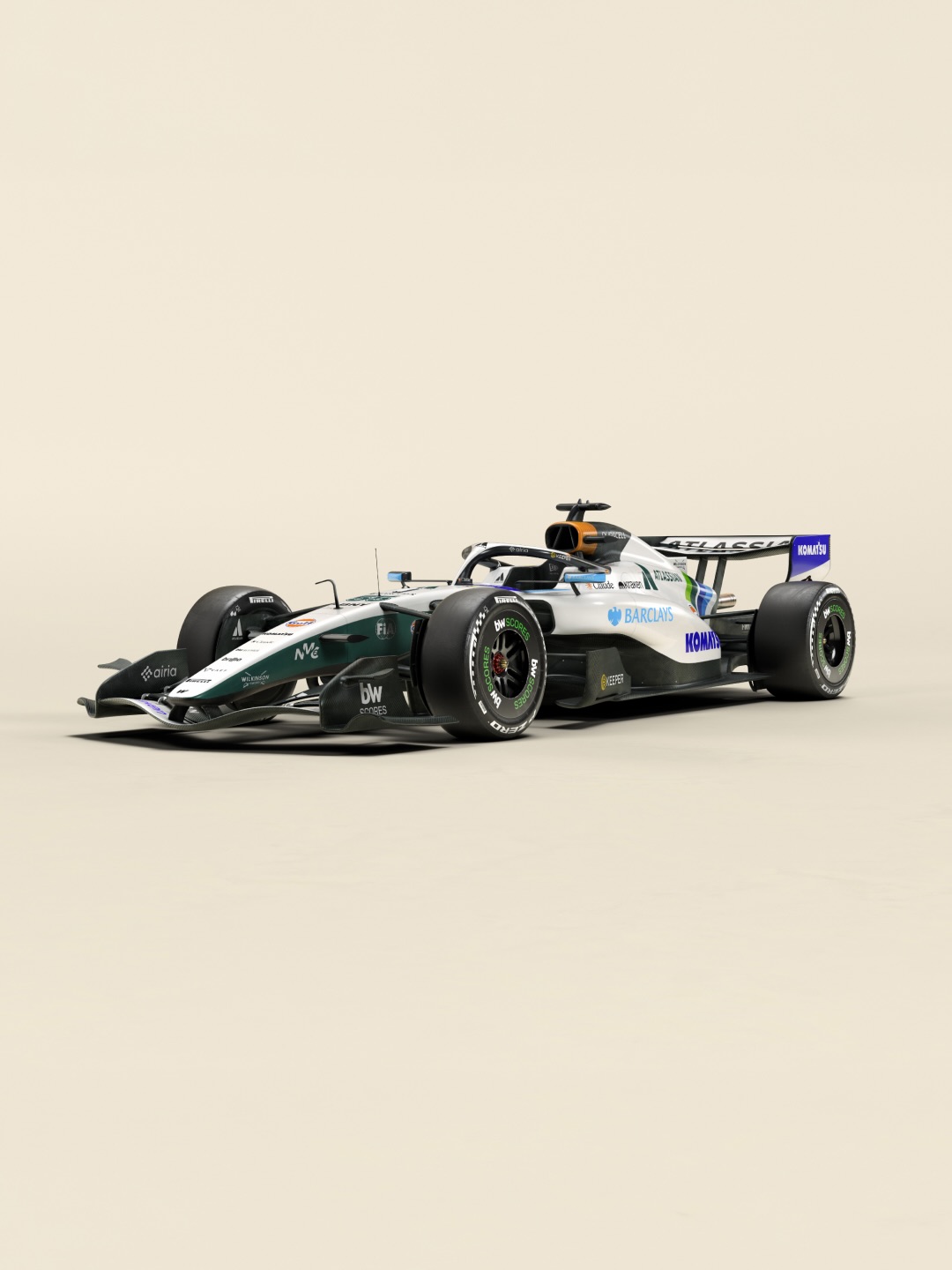 Williams 特殊涂装